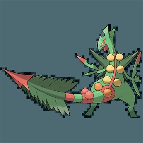 shiny mega sceptile|sceptile weakness.